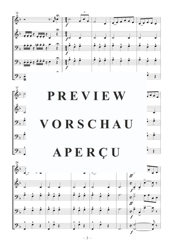 Produktgalerie: Seite 3 von 7 Pastorale und Carillon aus L'Arlésienne Suite Nr. 1 und Nr. 2, , Posaunenchor