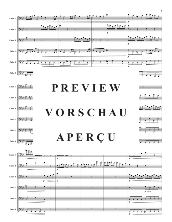 Product gallery: Page 6 of 21 The Arrival of the Quen of Sheba , , (Tuba Ensemble EEETTT)