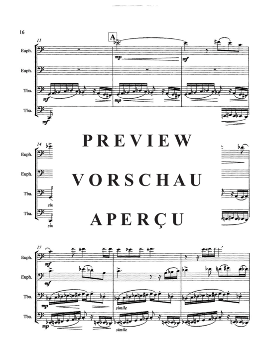 Product gallery: Page 19 of 21 Vortex , , (Tuba Quartett EETT)