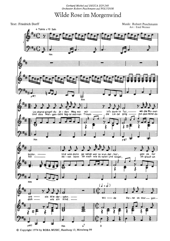 Produktbild zu: Wilde Rose im Morgenwind Gerhard Michel