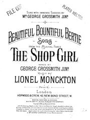 cover: Beautiful Bountiful Bertie, Lionel Monckton
