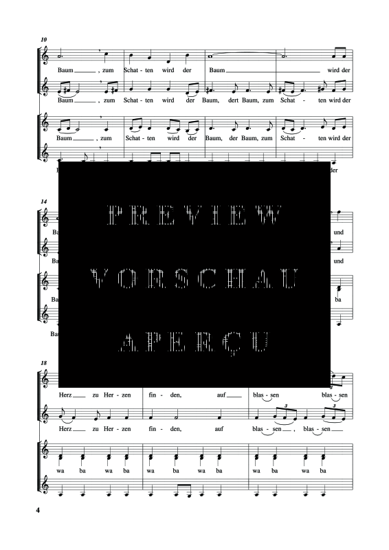 Product gallery: Page 7 of 11 Zwei Chansons (Lied zur Nacht, Für Einen), , (female choir SSAA)