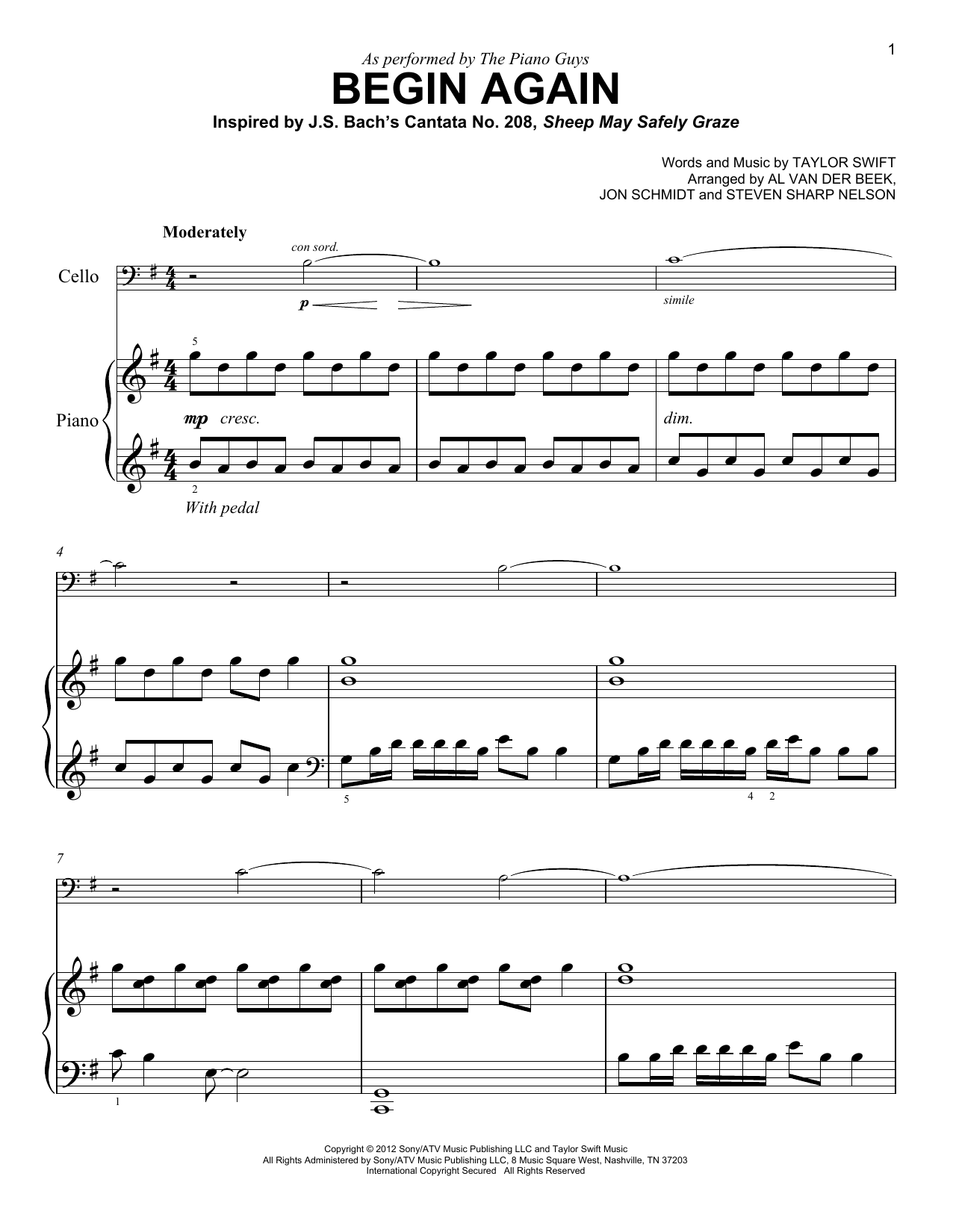Produktbild zu: Begin Again