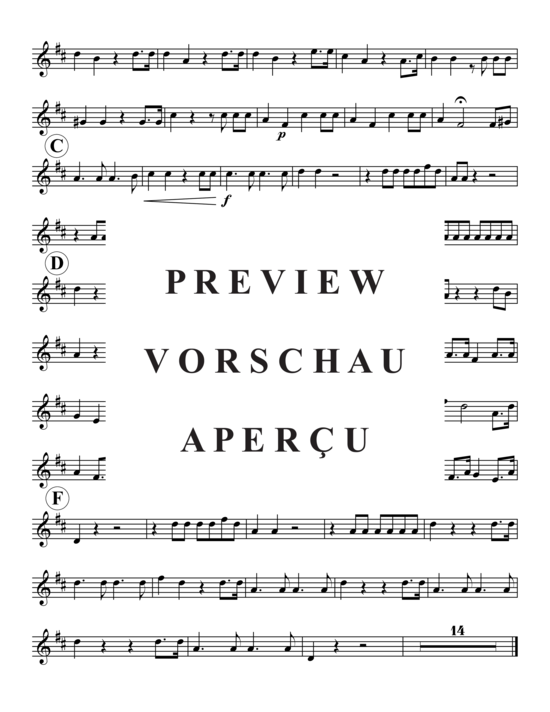 Product gallery: Page 12 of 12 Non pi&ugrave  andrai , , (baritone/trombone + piano)