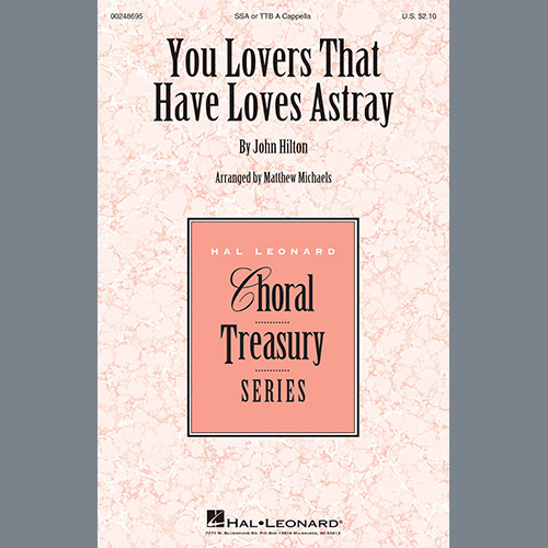 Produktbild zu: You Lovers That Have Loves Astray