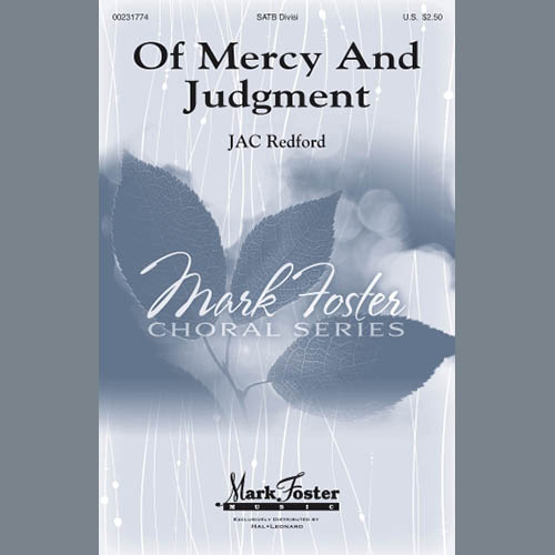 cover: Of Mercy And Judgment, J.A.C. Redford, Chor