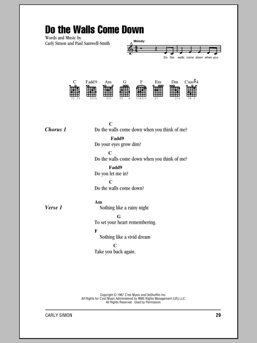Produktbild zu: Do The Walls Come Down