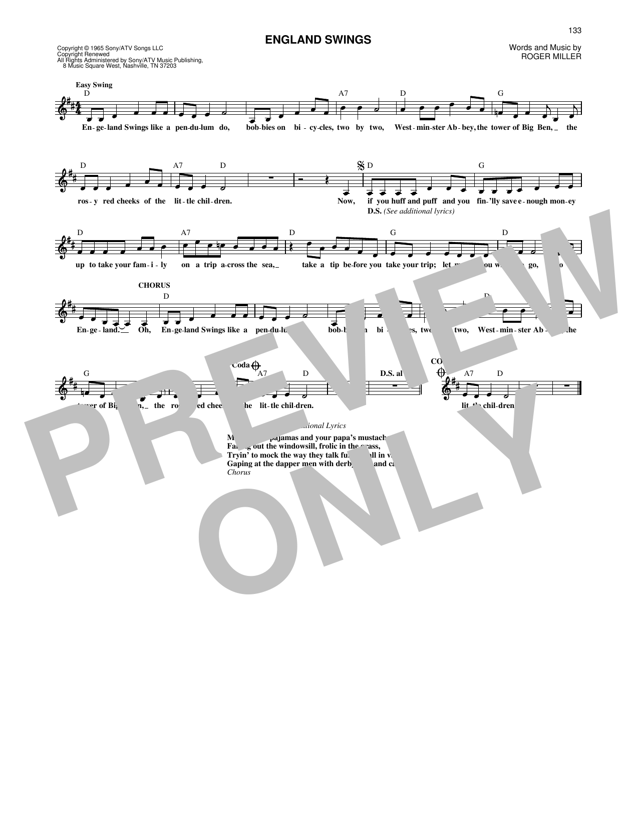 Produktbild zu: England Swings