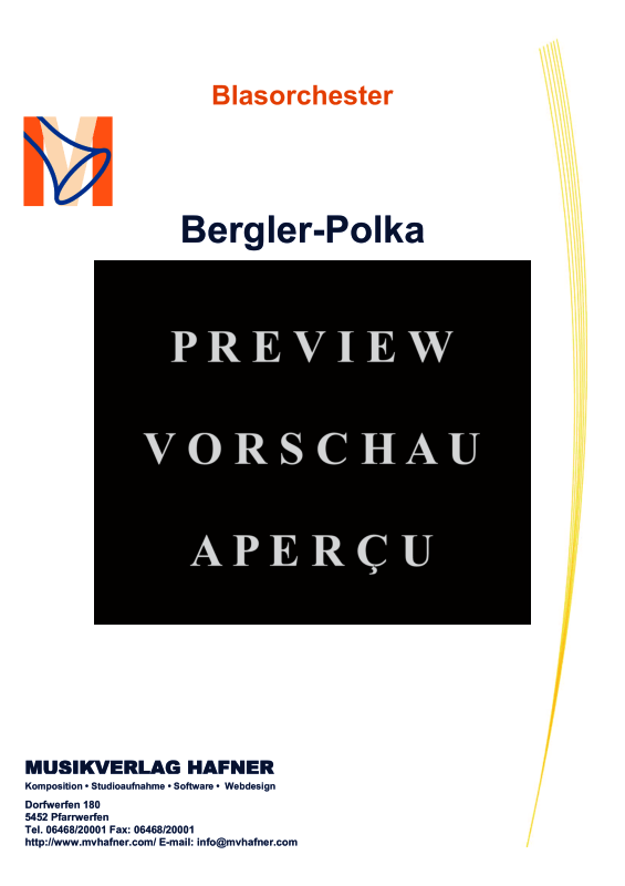 gallery: Bergler-Polka, , (Großes Blasorchester)