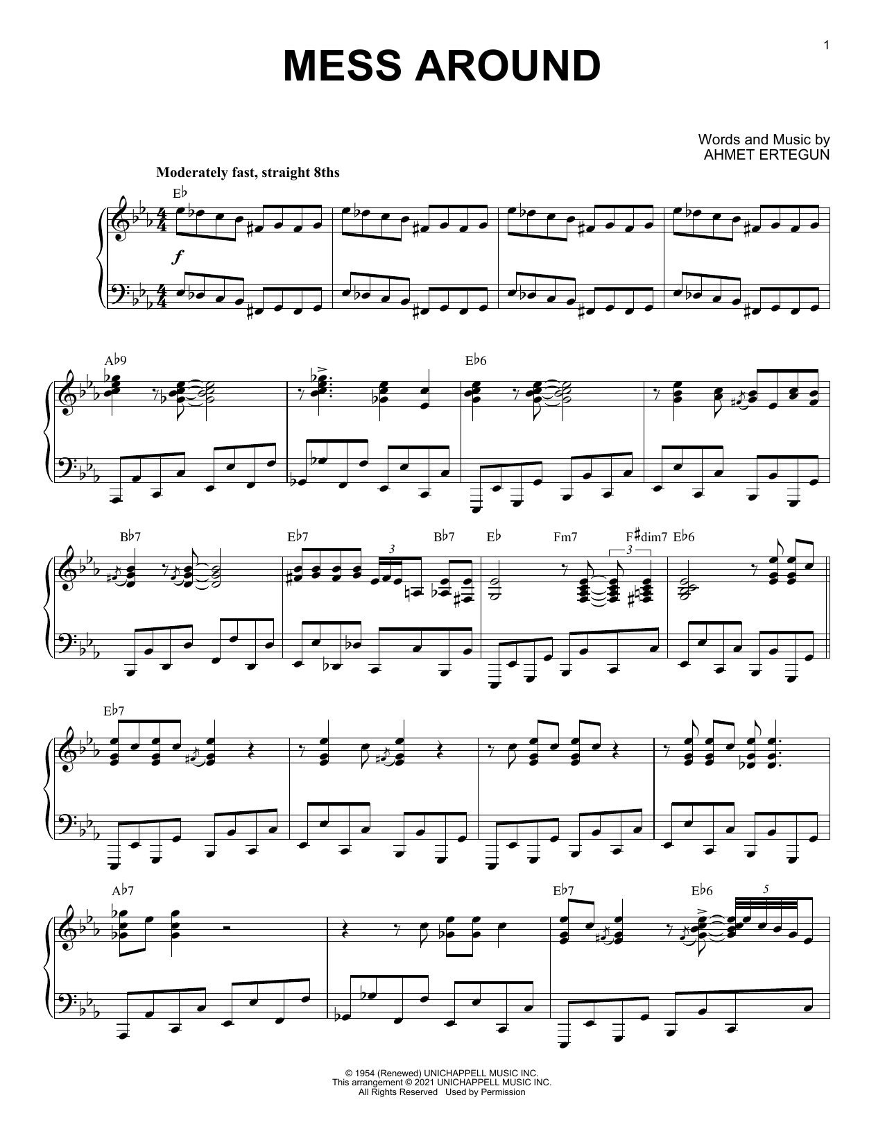 Produktbild zu: Mess Around (arr. Brent Edstrom)