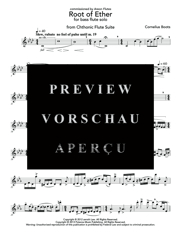 Product gallery: Page 7 of 10 Root of Ether, , (Bass Flute Solo)