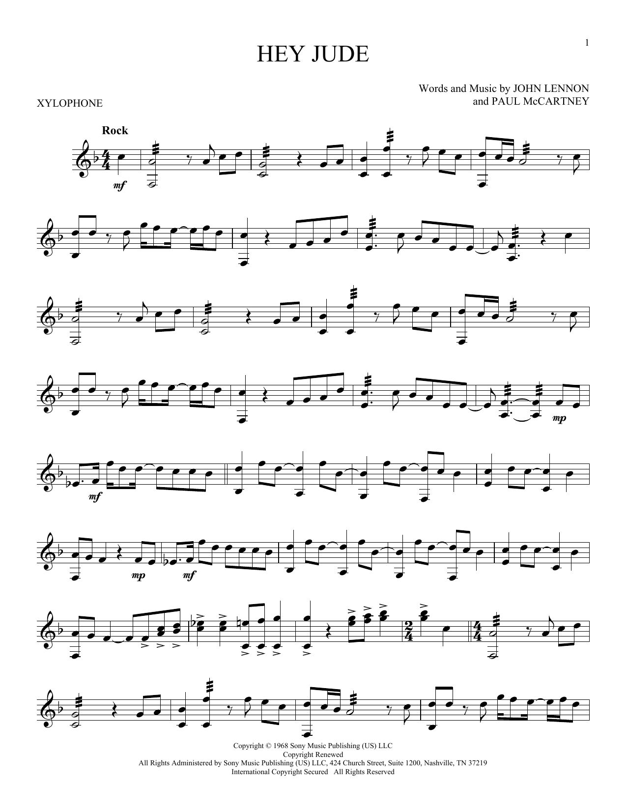 Produktbild zu:  Hey Jude - The Beatles