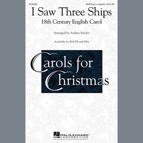 Product picture to: I Saw Three Ships