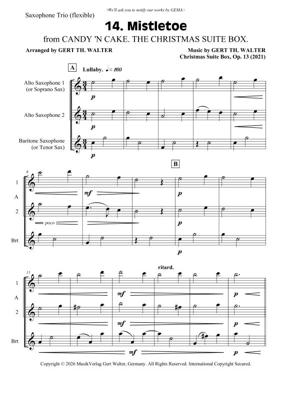 Produktbild zu: MistletoeGert Th. Walter