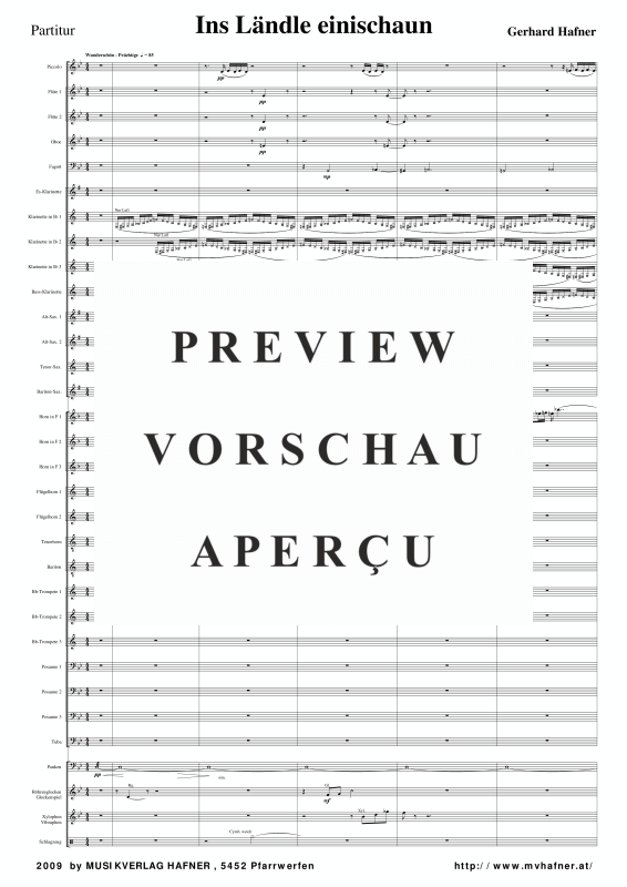 Product gallery: Page 6 of 11 Ins Ländle einischaun, , (large wind orchestra)