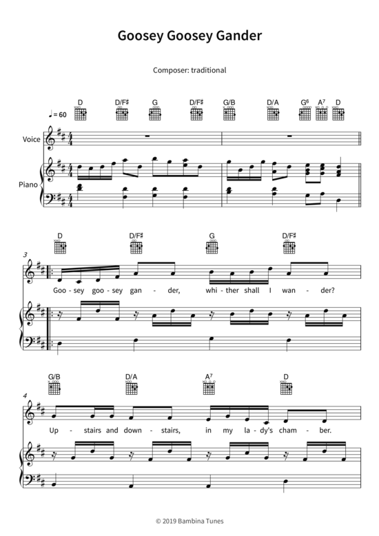 Produktbild zu: Goosey Goosey Gandertraditional