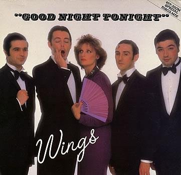 cover: Goodnight Tonight, Paul McCartney & Wings, Gitarre