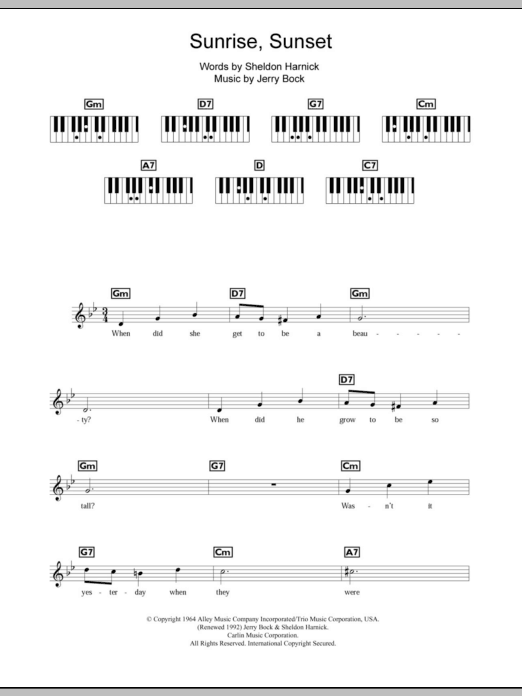 Produktbild zu: Sunrise, Sunset