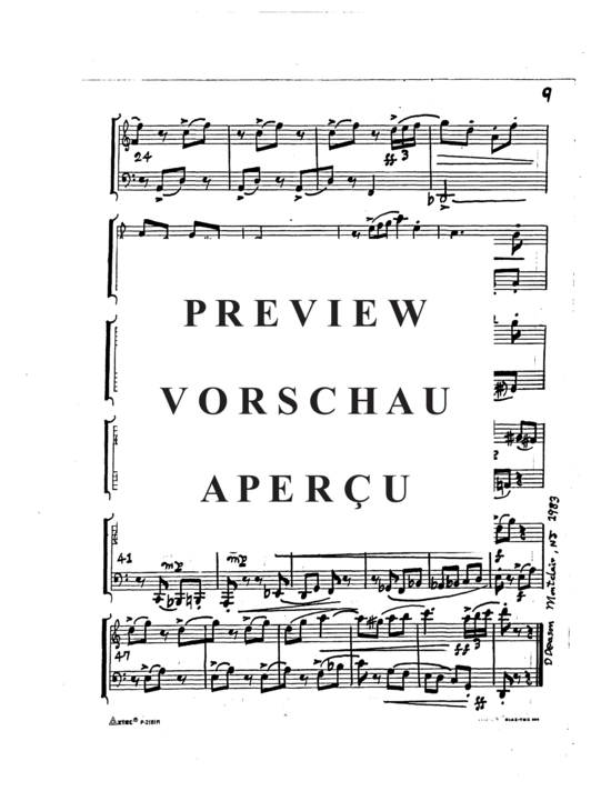Produktgalerie: Seite 11 von 20 Sy-Anita for Tuba and Oboe , , (Duett)