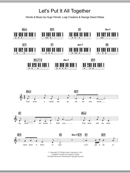 Produktbild zu: Let's Put It All Together