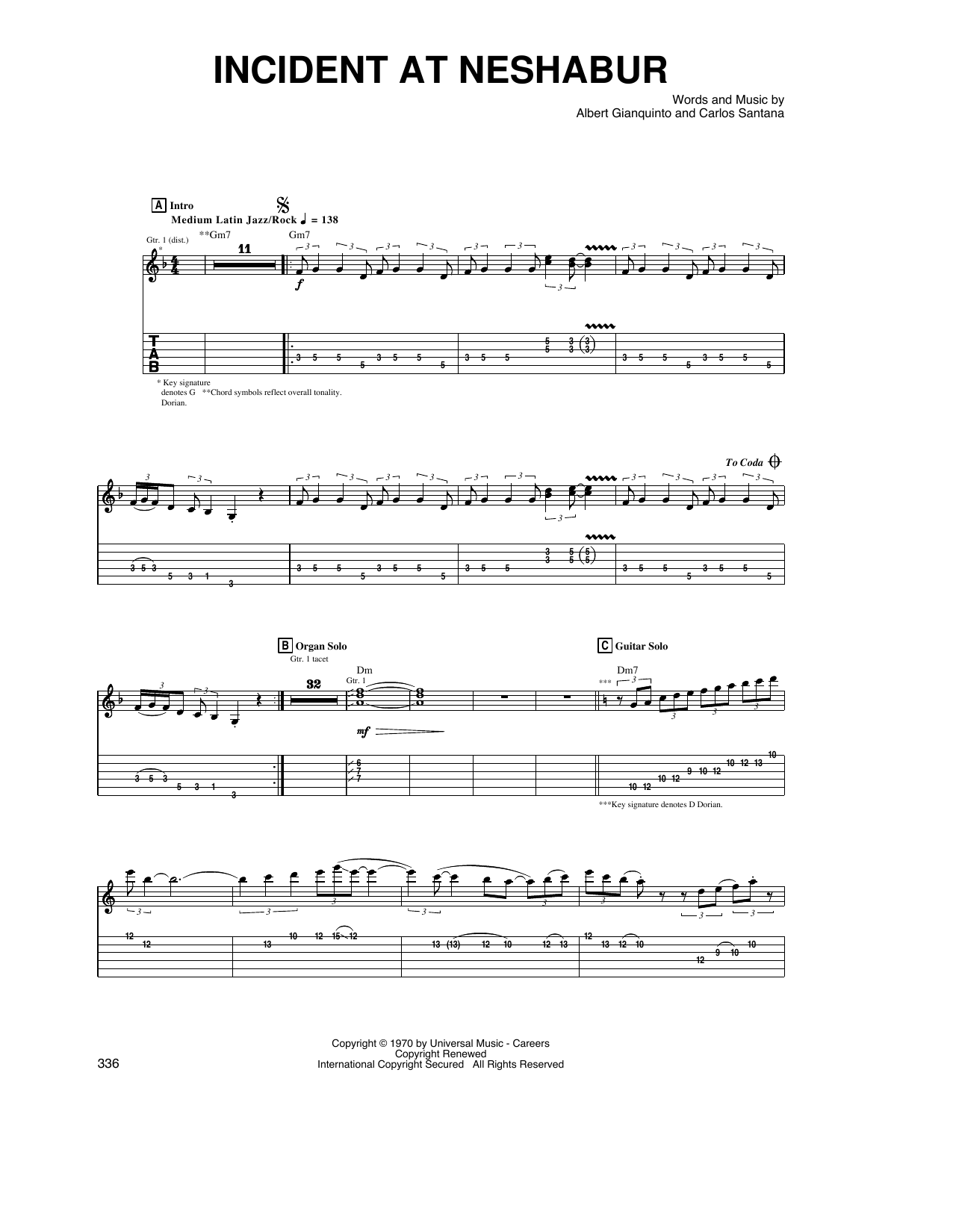 Produktbild zu:  Incident At Neshabur - Santana