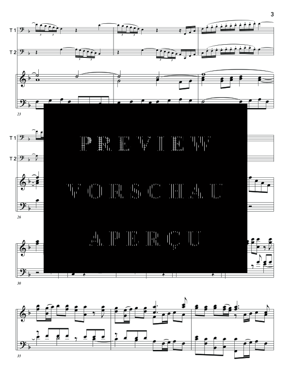 Produktgalerie: Seite 7 von 11 Concerto in D Minor, , (Trio 2x Tuba und Klavier)