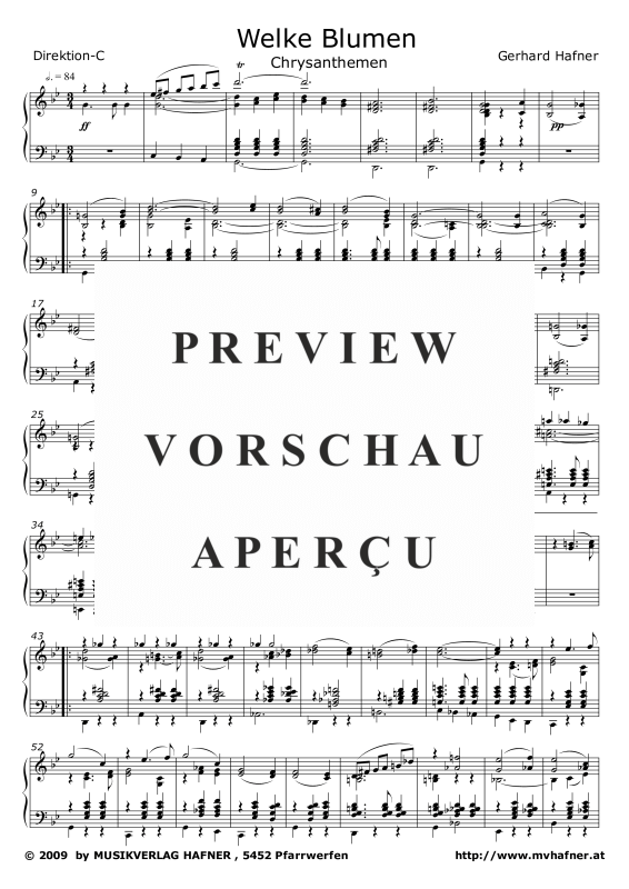 Product gallery: Page 5 of 11 Welke Blumen - Konzertwalzer, , (large wind orchestra)