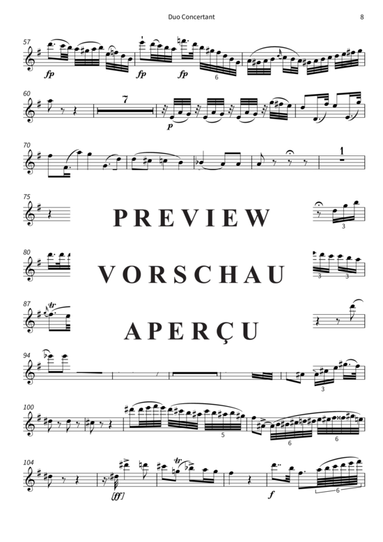 Product gallery: Page 11 of 19 Duo Concertant - op 103, pour Flute et Piano , , (flute + piano)
