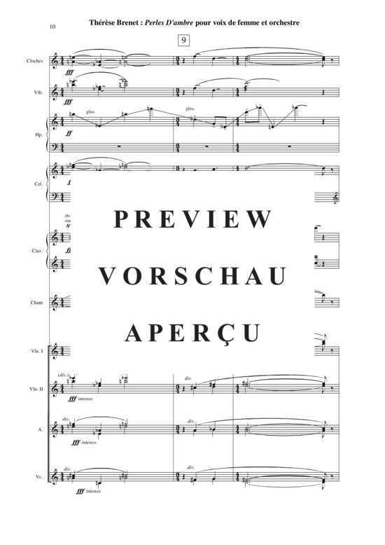 Product gallery: Page 11 of 21 Perles d'Ambre , , (soprano solo + orchestra) score only