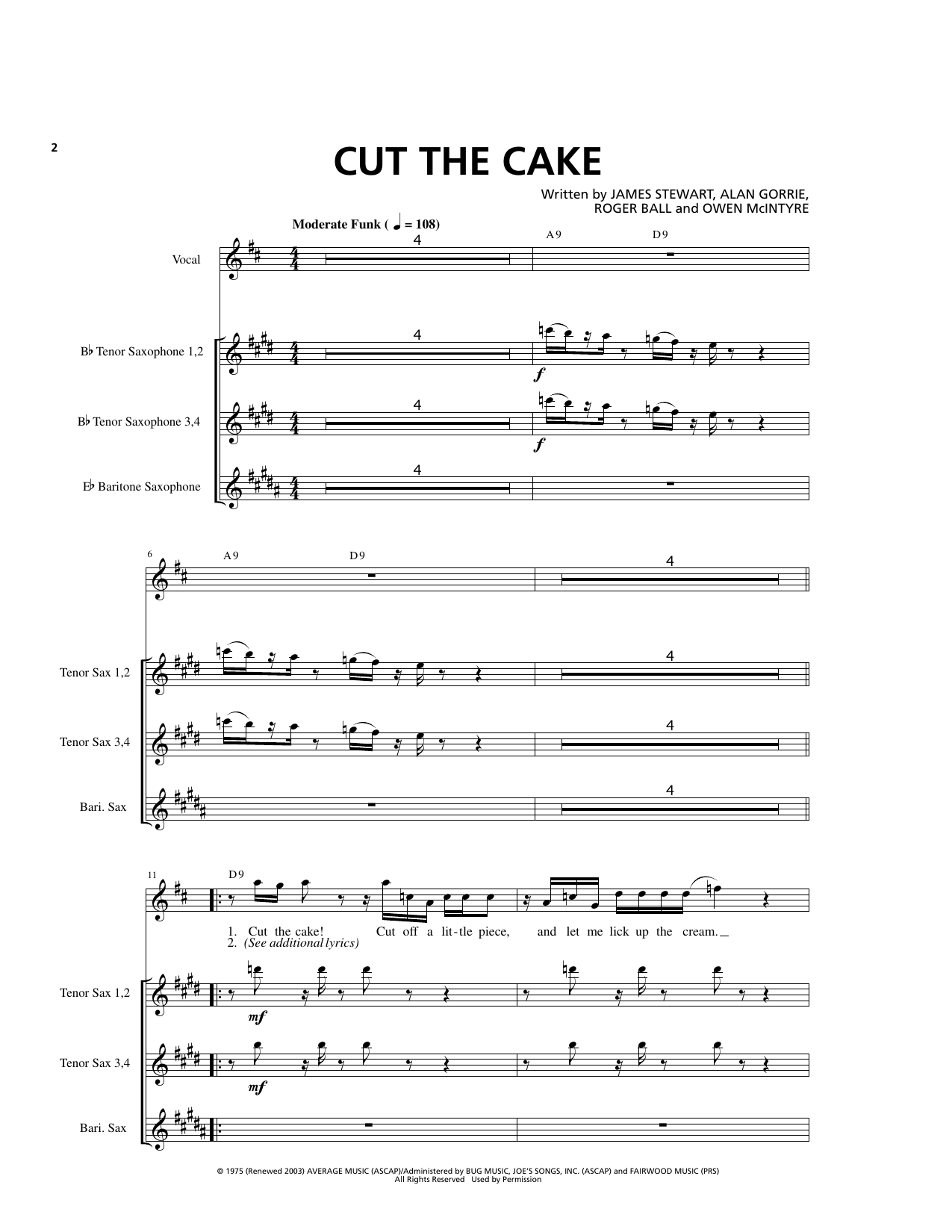 Produktbild zu: Cut The Cake