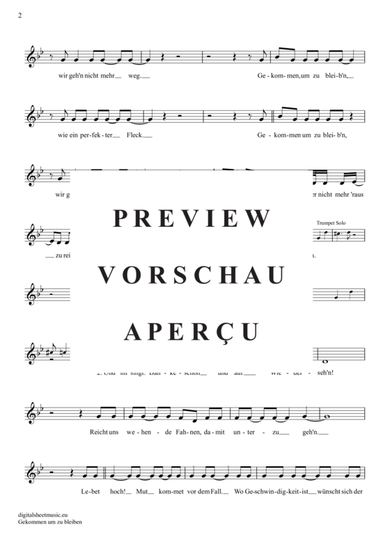 Product gallery: Page 3 of 5 Gekommen Um Zu Bleiben , Helden, Wir Sind, Clarinet in B-flat