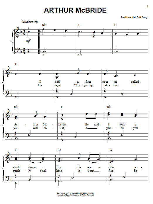 Produktbild zu: Arthur McBride