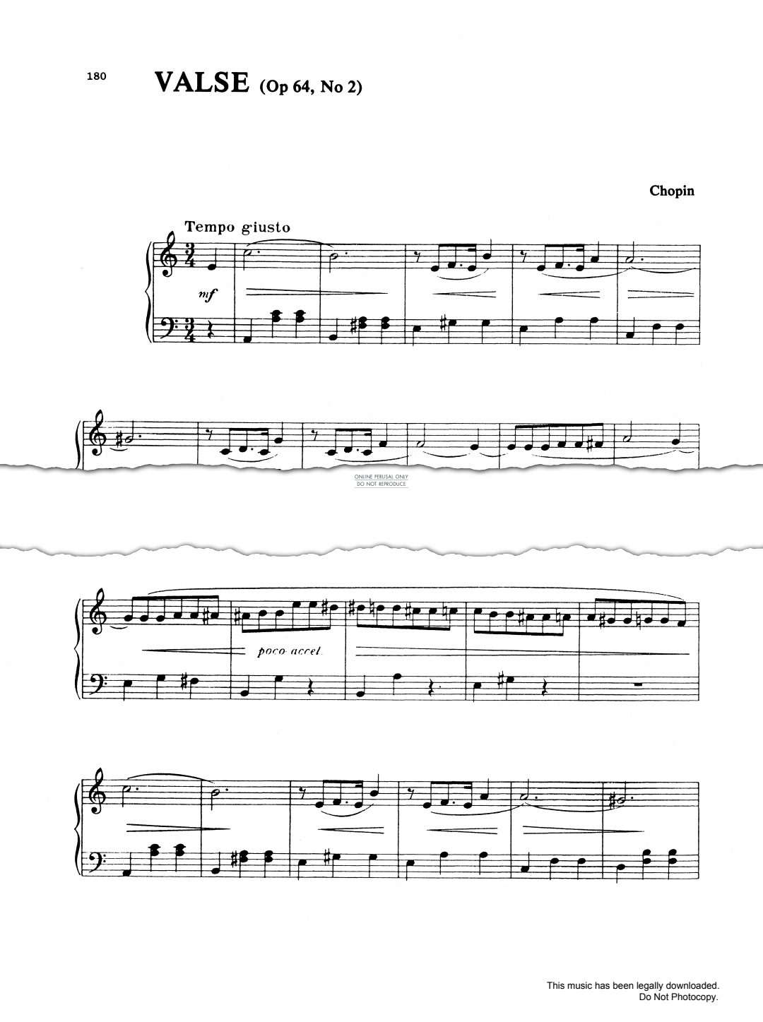 Product picture to: Valse (Op.64, No.2)