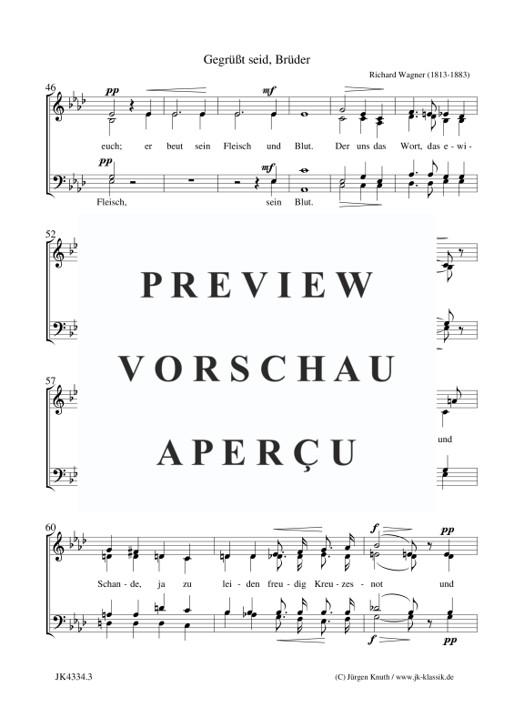 Produktgalerie: Seite 4 von 5 Gegrüßt seid, Brüder, , Gemischter Chor
