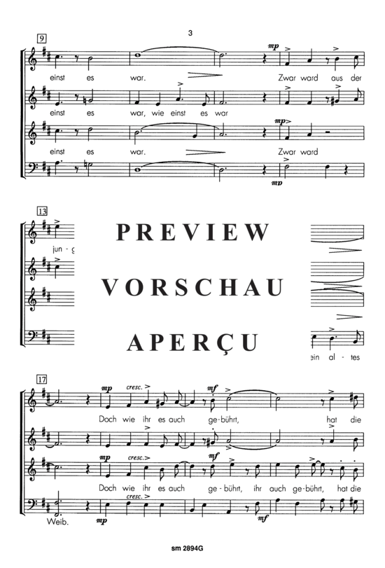 Product gallery: Page 4 of 11 Unser schmuckes Städchen , , (mixed choir + piano)