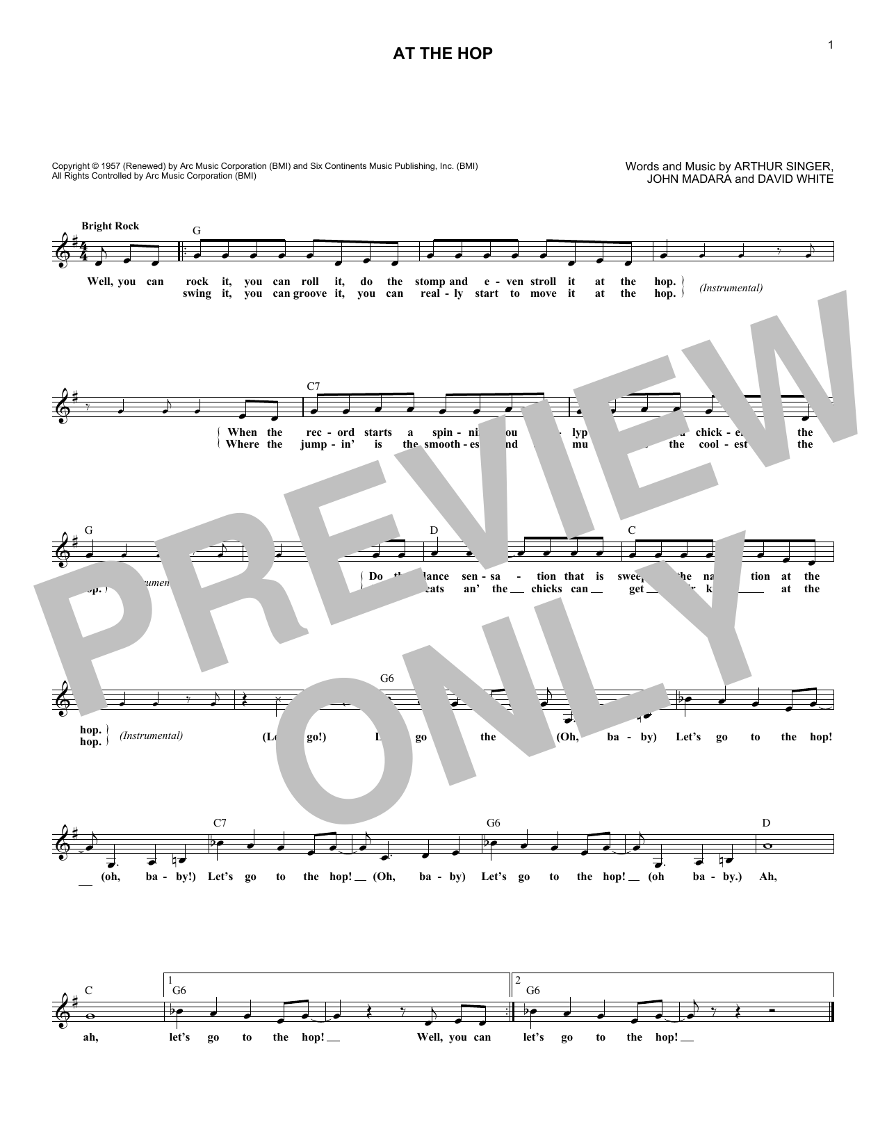 Produktgalerie: Seite 1 von 1 At The Hop, Danny & The Juniors