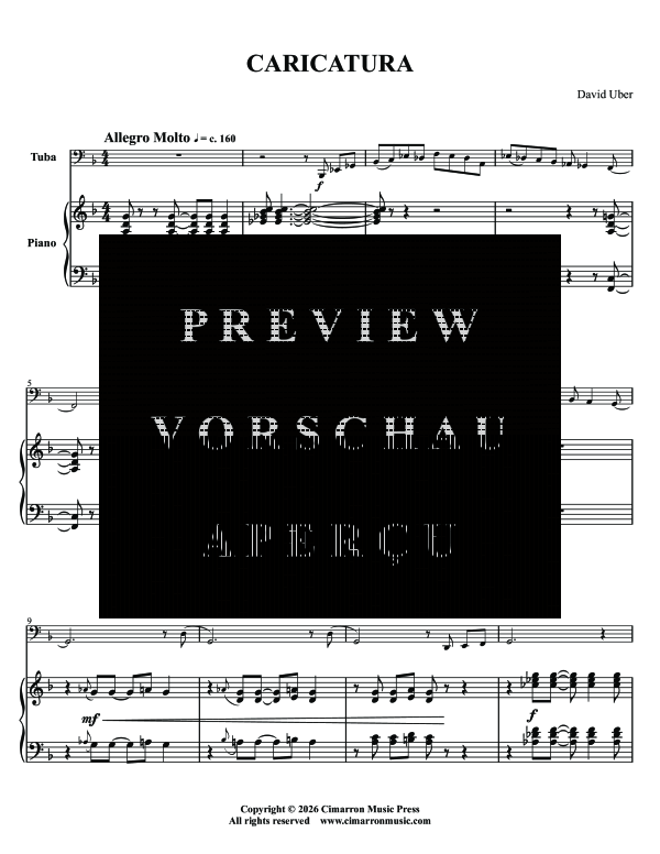 Produktgalerie: Seite 3 von 11 Caricatura, , Tuba und Klavier