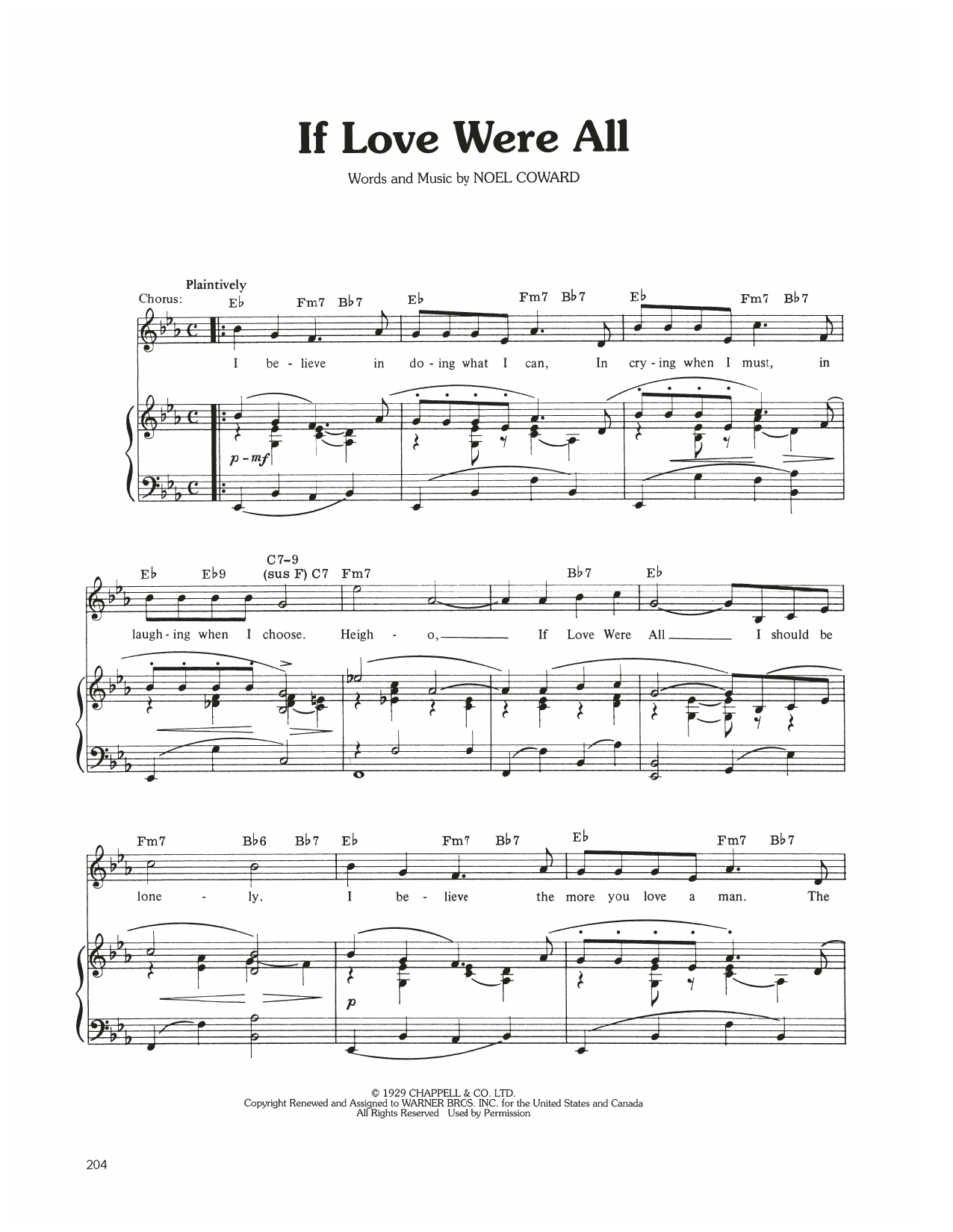 Product gallery: Page 1 of 1 If Love Were All, Judy Garland