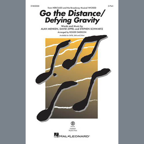 cover: Go The Distance / Defying Gravity (arr. Roger Emerson), Alan Menken, David Zippel & Stephen Schwartz