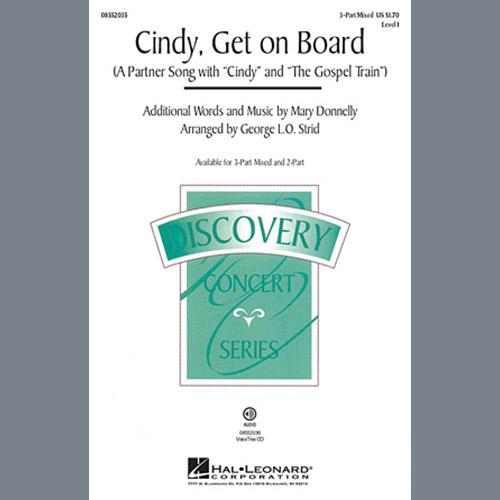 cover: Cindy, Get On Board!, George L.O. Strid