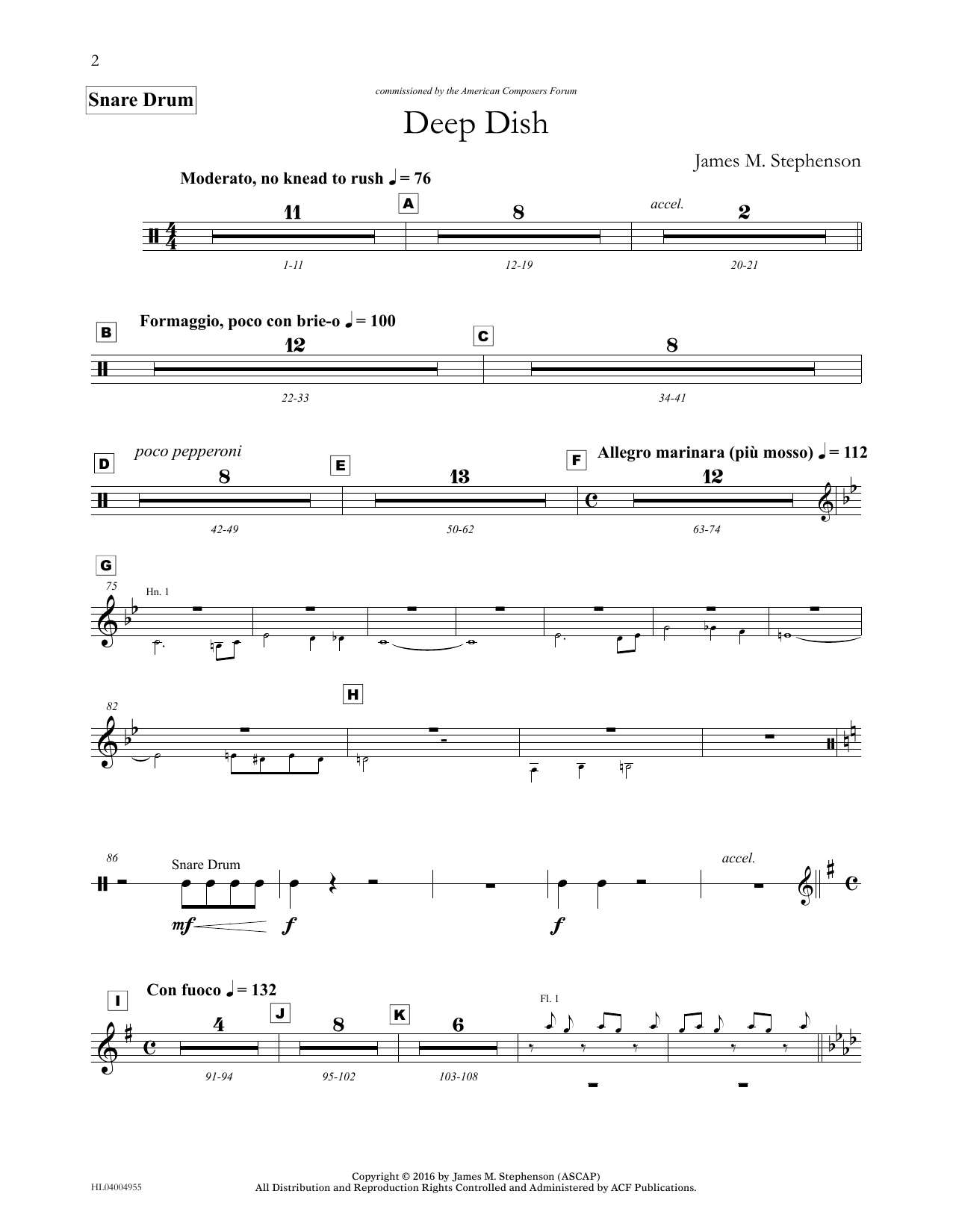 Produktgalerie: Seite 1 von 1 Deep Dish - Percussion III, James (Jim) M. Stephenson, Ensemble