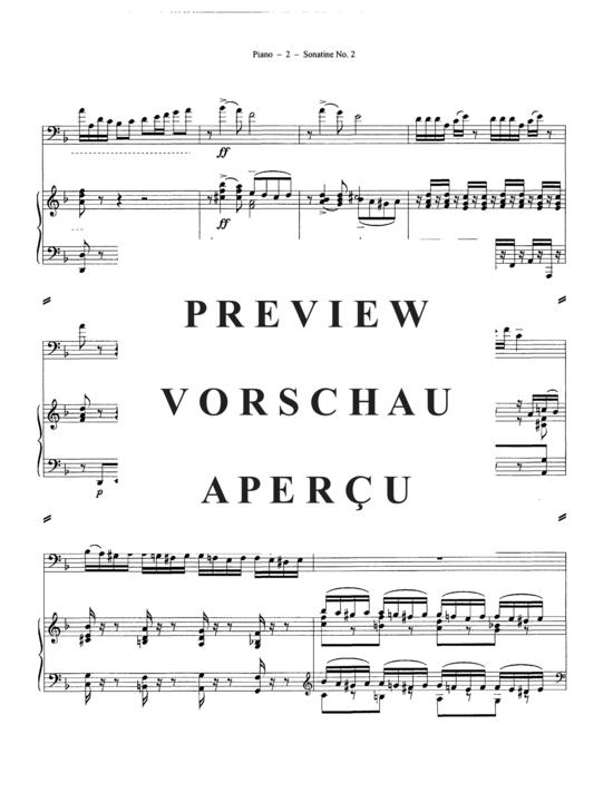 Product gallery: Page 5 of 21 Sonatine No 2 , , (trombone/euphonium or tuba + piano)