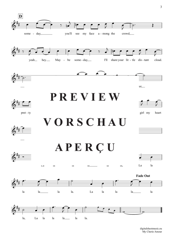 Produktgalerie: Seite 4 von 4 My Cherie Amour , Wonder, Stevie, (Oboe)