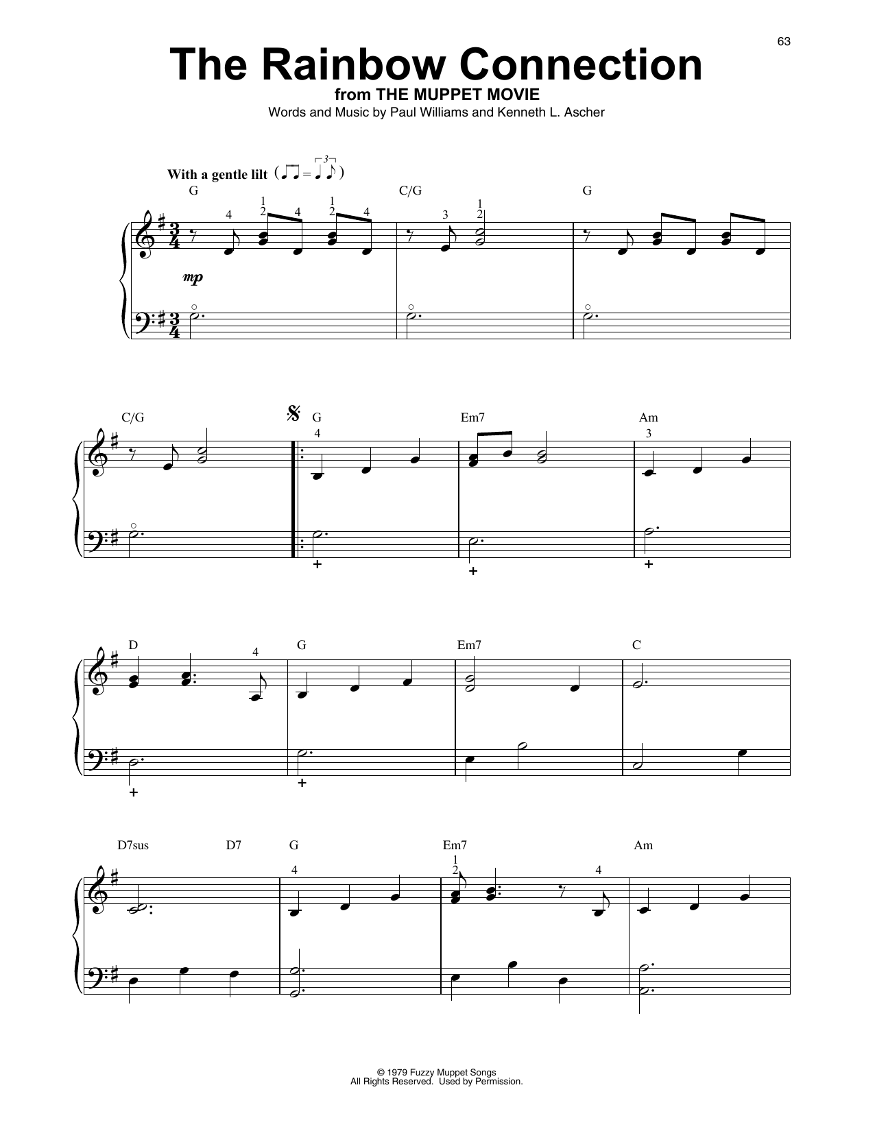 Produktbild zu:  The Rainbow Connection - Kermit The Frog