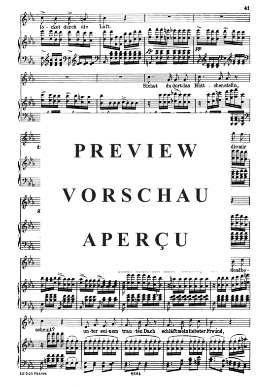 Product gallery: Page 4 of 7 Im Freien D.880, , High Voice and Piano