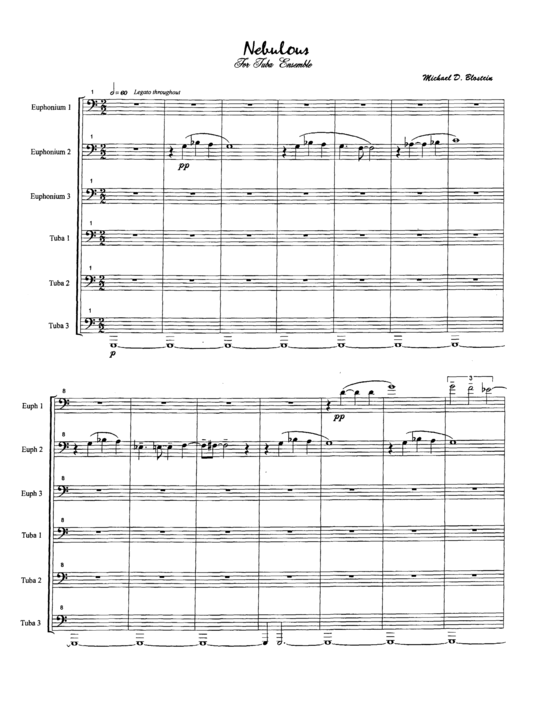 Produktbild zu: Nebulous Michael Blostein