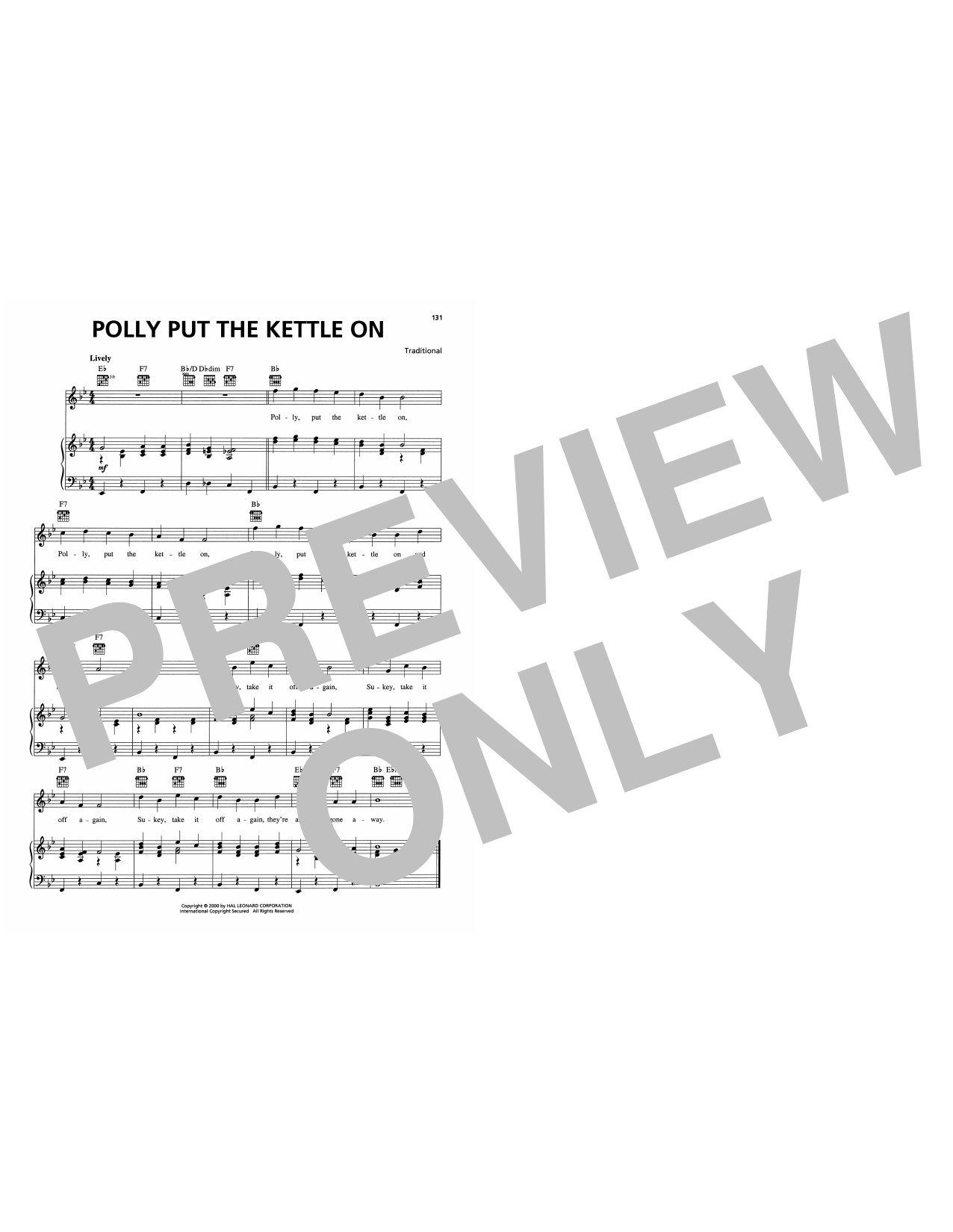 Product picture to: Polly Put The Kettle On