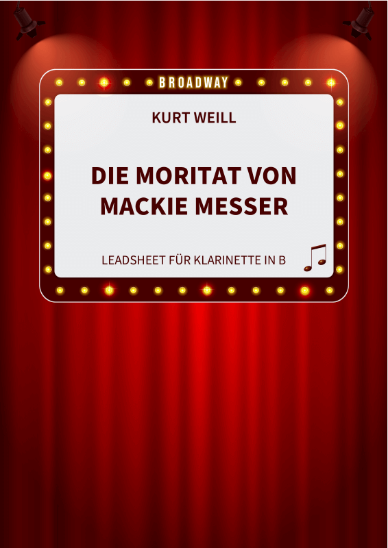 Produktbild zu: Die Moritat von Mackie Messer