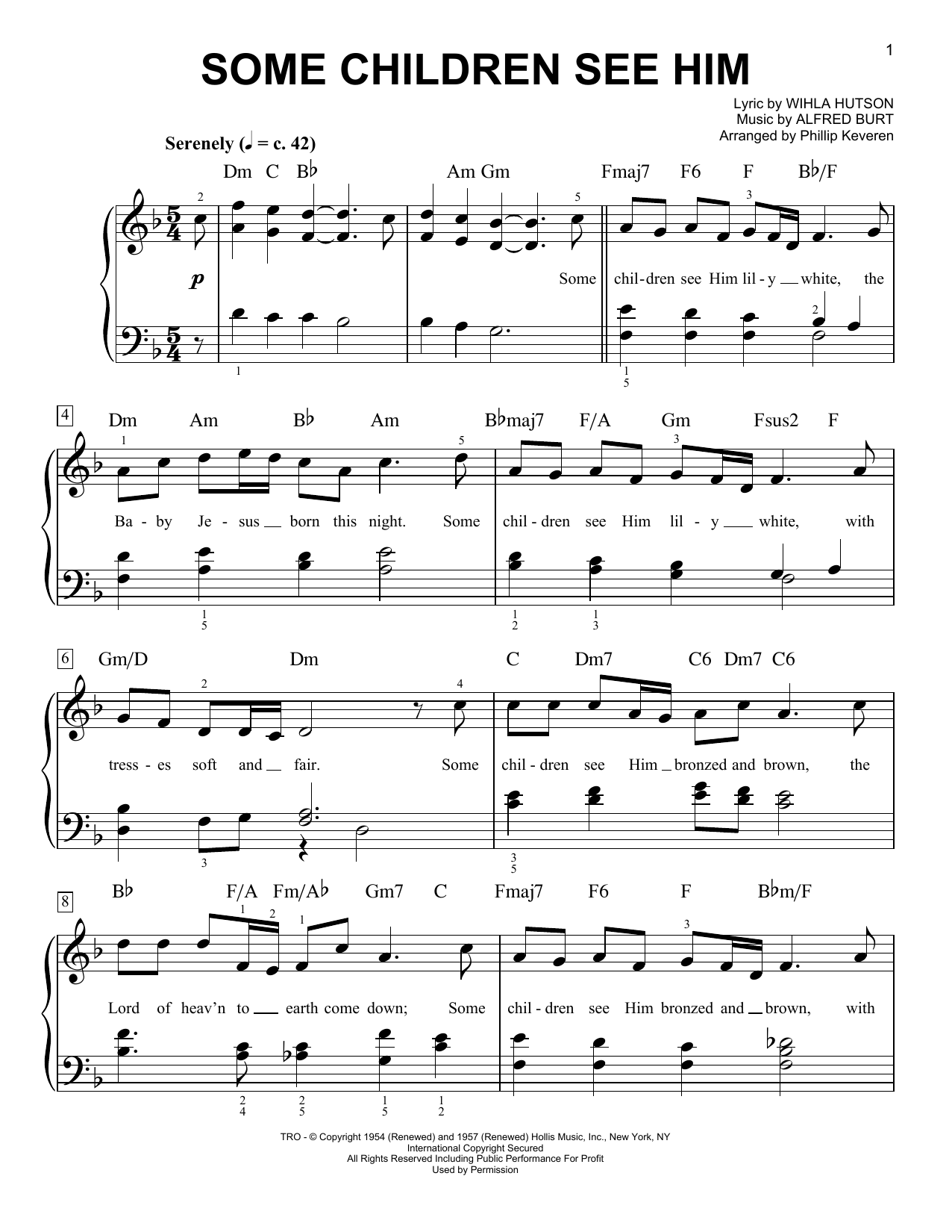 Produktbild zu:  Some Children See Him - Alfred Burt