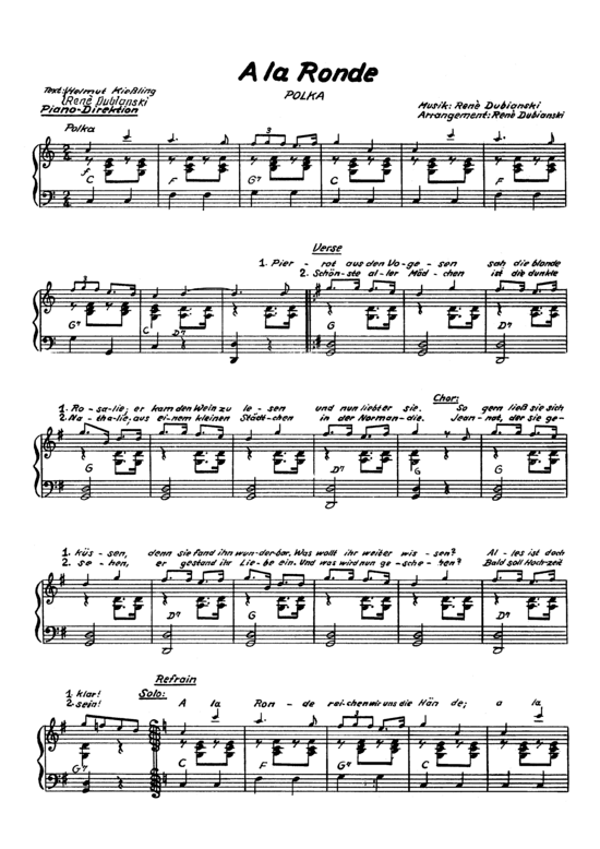 Product picture to: A La Ronde Orchester Siegfried Mai & Christel Schulze